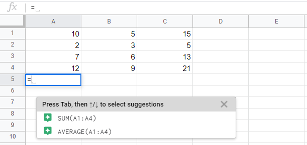 google sheets 02 6