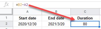 google sheets dateif function 4