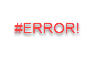 دلیل بروز خطای !ERROR# در گوگل شیت چیست؟