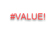دلیل بروز خطای !VALUE# در گوگل شیت چیست؟