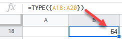 google sheets type function 2