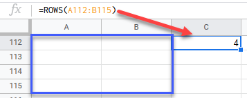 google sheets rows function1